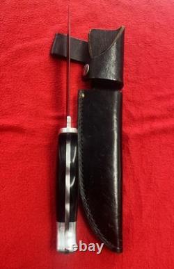 Vintage Buck 124 Frontiersman Fixed Blade Knife w Sheath PPSKN363427