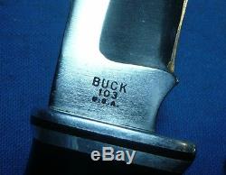 Vintage Buck Combo Set 103 Hunting Skinner and 118 Hunting Knife with Case