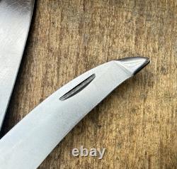 Vintage C. Jul. Herbertz 4 1/4 Stag Lockback Hunting Knife Gut Blade Germany