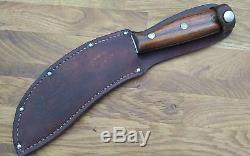 Vintage CARBON STEEL Chicago Cutlery RAZOR SHARP Skinning Knife original Sheath