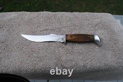 Vintage CASE 1940-65 Stag handle Fixed blade Hunting Knife