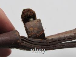 Vintage CASE Hunting Knife Fixed Blade Stag Handle XX Leather Sheath