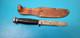Vintage CASE Hunting Military Style Knife + Sheath 1940-65 TR1229
