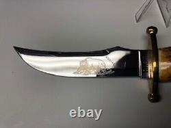 Vintage CASE KODIAK Hunter Stag 1940-1965 Fixed Blade Bowie Hunting Knife