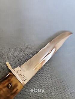 Vintage CASE Stag Handle Hunting Knife Older Tang Stamp 1940