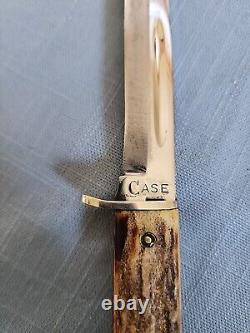 Vintage CASE Stag Handle Hunting Knife Older Tang Stamp 1940