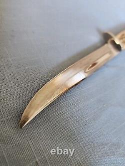 Vintage CASE Stag Handle Hunting Knife Older Tang Stamp 1940