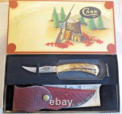 Vintage CASE XX 1979 Stamp 523-3-1/4 SSP SMALL GAME KNIFE Stag Mint with Box