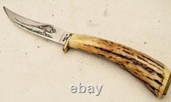 Vintage CASE XX 1979 Stamp 523-3-1/4 SSP SMALL GAME KNIFE Stag Mint with Box