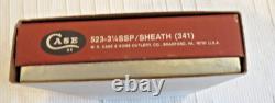 Vintage CASE XX 1979 Stamp 523-3-1/4 SSP SMALL GAME KNIFE Stag Mint with Box