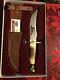 Vintage CASE XX KODIAK KNIFE withSheath STAGG ANTLER HANDLE, IN ORIGINAL BOX