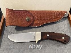 Vintage CASE XX Pawnee R603 SSP Knife & Tooled Leather Sheath-951.23