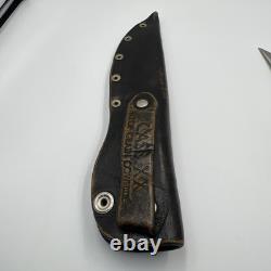 Vintage CASE XX USA 1965-79 #400 CHEYENNE Fixed Blade Hunting Knife