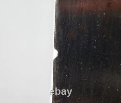 Vintage Camillus Four-line Stamp Fixed Blade Knife Jigged Bone Handles