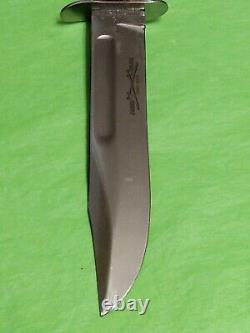 Vintage Camillus USA 1009 Trailblazer Sword Brand Fixed Blade Fighting Knife