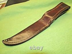 Vintage Case 5 Blade Hunting Knife withStag Handle & Sheath