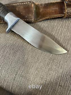 Vintage Case Woodcraft Style Blade, Skinner, Orig. Sheath