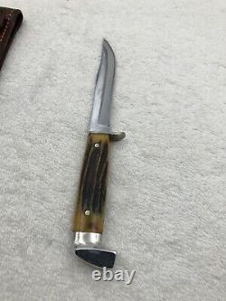 Vintage Case XX 1940-1964 Stag Handle Sheath Knife Great Condition