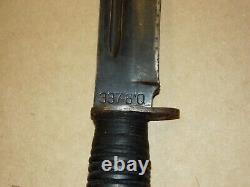 Vintage Case XX 337-6Q hunting knife missing pommel