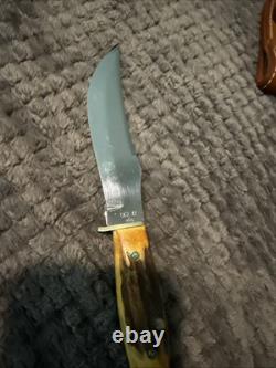 Vintage Case XX 523-5 Fixed Blade Hunting Knife
