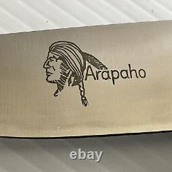 Vintage Case XX Arapaho Genuine Rosewood Fixed Blade R503 Ssp Hunting Knife A+