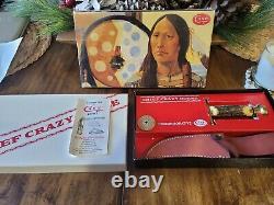 Vintage Case XX Knife Kodiak Hunter Chief Crazy Horse Cch #1072 Mint in Box