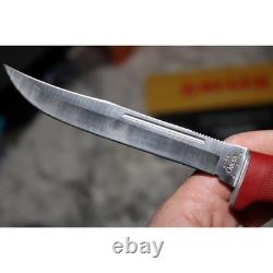 Vintage Case XX Ruger Fixed Blade Knife 216-5 Red Grip with Sheath LT216-5 SS NIB