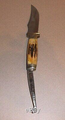 Vintage Case XX Stag Hunting Knife and Hatchet Combo with Sheath