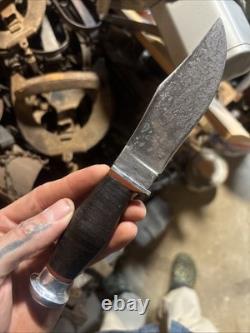 Vintage Case XX Tested Fixed Blade Hunting Knife With No Sheath