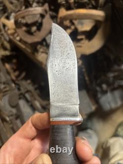 Vintage Case XX Tested Fixed Blade Hunting Knife With No Sheath