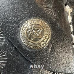 Vintage Case XX USA Fixed Blade Hunting Knife Stag Handle Leather Sheath