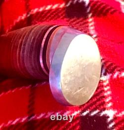 Vintage Case XX USA SS 323-5 Fixed Blade Hunting Knife (9 Dot) & leather Sheath