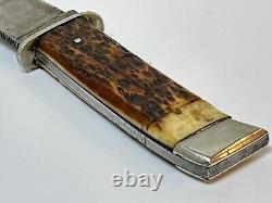 Vintage Case's Bradford Tested XX Fixed Blade Bone Hunting Knife Gg