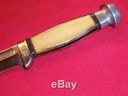 Vintage Case's Tested XX Cutlery Style Small Case Hunting Knife WithSheath Nice