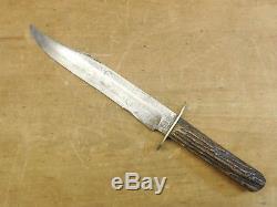 Vintage Challenge Cutlery Co. Sheffield 7 3/4 inch blade, Bowie Hunting Knife