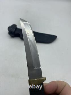 Vintage Cold Steel Mini Tanto Hattori Seki Japan 4.25 Fixed Knife