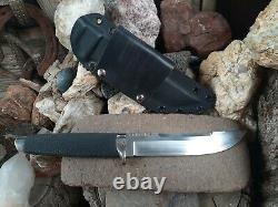 Vintage Cold Steel VG1 San Mai III outdoorsman sheath knife