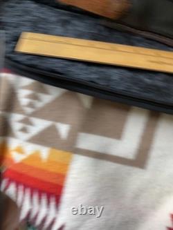 Vintage Custom Alfred Tegethoff Hunting Knife with Maker's Handmade Sheath