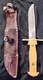 Vintage Custom Brusletto Geilo Made In Norway Collector's Knife