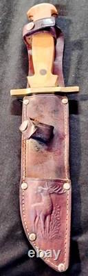 Vintage Custom Brusletto Geilo Made In Norway Collector's Knife