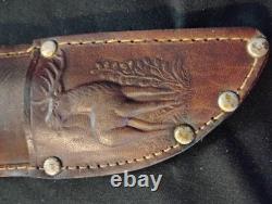 Vintage Custom Brusletto Geilo Made In Norway Collector's Knife
