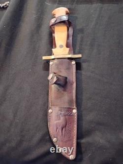 Vintage Custom Brusletto Geilo Made In Norway Collector's Knife