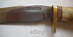 Vintage Custom Hand Made in U. S. A. RANDALL MADE 3-6 Hunting Knife Sheath Stone