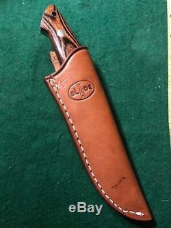 Vintage Custom Prototype Loveless Knife Tak Fukuta Seki Japan Ducks Unlimited