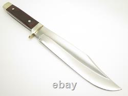 Vintage Custom Seki Japan Big 15.5 Ironwood Fixed Blade Anaconda Bowie Knife