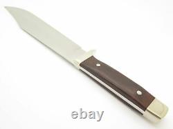 Vintage Custom Seki Japan Big 15.5 Ironwood Fixed Blade Anaconda Bowie Knife