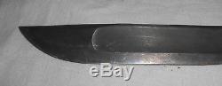 Vintage Early M. S. A MARBLES Hunting Fighting Knife with Tube Sheath