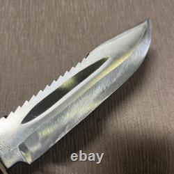 Vintage, Edge Brand #488, Saw Tooth Spine, Sol Ger, Large, Sheath