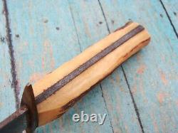 Vintage Edge Brand Germany German Stag Hunting Fighting Bowie Knife Knives Tools