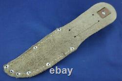 Vintage Eig Cutlery SawBack Hunting Knife with Sheath